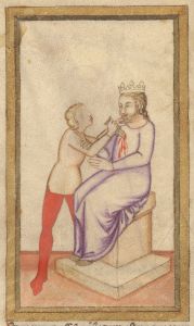 Bibliothèque de l'Arsenal - 593, fol. 23v - 14th century (second half)