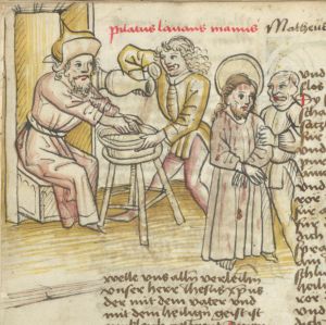 Universitätsbibliothek - germ. qu. 100, fol. 71v - 15th century (third quarter)