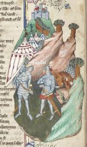 John Rylands Library - English MS 1, fol. 100r - 15th century (middle)
