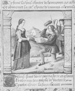 Ovid (Publius Ovidius Naso) p.64r - 16th century (early)