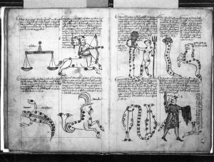 Hyginus p.6v-7r - 14th century