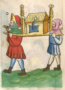 Bayerische Staatsbibliothek - Clm 3003, fol. 11v - 14th century (second half)