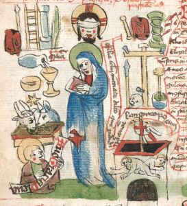 Bayerische Staatsbibliothek - Cgm 3974, fol. 37v - 1440 (circa)