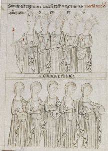 Bodleian Library - Douce 204, fol. 40v - 1430 (circa)