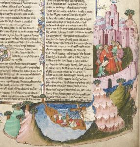 John Rylands Library - English MS 1, fol. 53r - 15th century (middle)