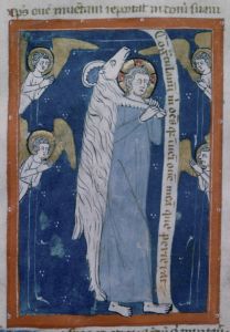 Biblioteca Corsiniana - 55.K.2 (Rossi 17), fol. 43r - 14th century (first half)