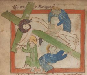 Bayerische Staatsbibliothek - Cgm 5249(44 a, fol. 4v - 14th century (second half)