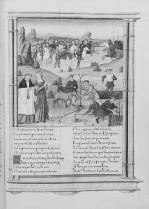Guillaume de Lorris and Jean de Meun p.180r - 1519 (circa)