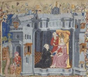 John Rylands Library - English MS 1, fol. 1r - 15th century (middle)