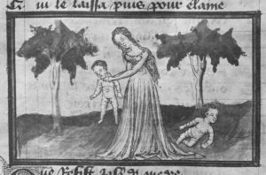 Guillaume de Lorris and Jean de Meun p.87v - 1400 (circa)