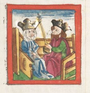 Bayerische Staatsbibliothek - Cgm 1126, fol. 186r - 1463