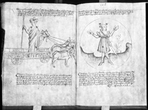 Scot, Michael p.98v-99r - 15th century
