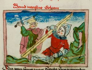 Konsistorialbibliothek (kept in the Stadtarchiv) - WD 107, fol. 30r - 15th century (middle)