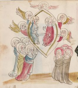 Universitätsbibliothek - Cod.I.2.2.23 (Oettingen-Wallersteinsche Bibliothek), fol. 45v - 1350 (circa)