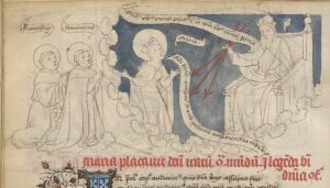 Kongelige Bibliotek - GKS 79 folio, fol. 90v - 1440 (circa)