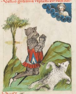 Benediktinerkollegium - Cod. membr. 8, fol. 10r - 1427