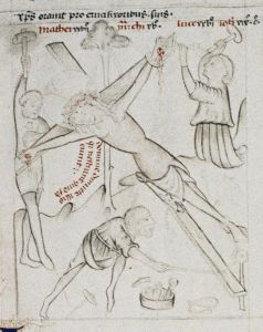 Bodleian Library - Douce 204, fol. 23r - 1430 (circa)