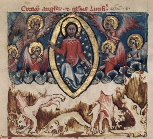 British Library - Harley MS 3240, fol. 4v - 14th century (fourth quarter)