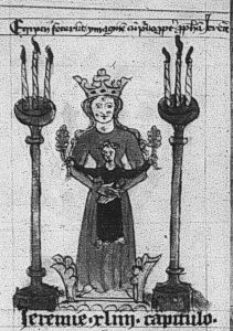 Bibliothèque royale de Belgique - 281-283 (cat. no. 2140), fol. 14v - 1390 (circa)
