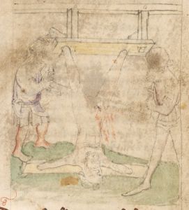 British Library - Add MS 11575, fol. 56v - 1410 (circa)