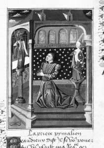 Guillaume de Lorris and Jean de Meun p.155r - 1460 (circa)