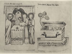 Fitzwilliam Museum - 43-1950, fol. 2v - 1370 (circa)
