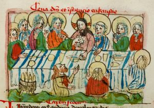 Konsistorialbibliothek (kept in the Stadtarchiv) - WD 107, fol. 35r - 15th century (middle)