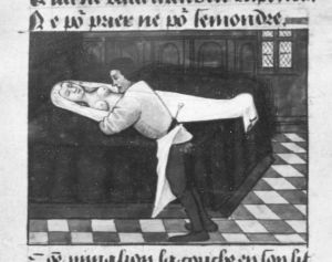 Guillaume de Lorris and Jean de Meun p.151r - 1470 (circa)