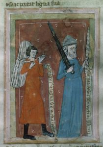 Biblioteca Corsiniana - 55.K.2 (Rossi 17), fol. 32v - 14th century (first half)