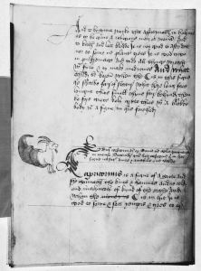 Trinity College Library - O.7.2, fol. 6v - 15th century