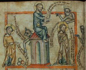Badische Landesbibliothek - Karlsruhe 3378, fol. 44 - 14th century (middle)