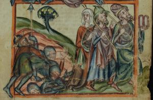 Badische Landesbibliothek - Karlsruhe 3378, fol. 145 - 14th century (middle)