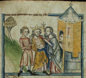 Badische Landesbibliothek - Karlsruhe 3378, fol. 53 - 14th century (middle)