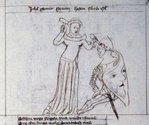 Bodleian Library - Lyell 67, fol. 59r - 14th century (late)