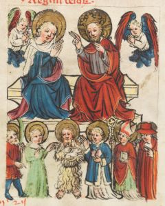 Benediktinerkollegium - Cod. membr. 8, fol. 42v - 1427