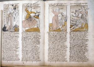 Staatsbibliothek - lat. qu. 917b, fol. 32v-33r - 1450 (circa)