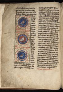 Sidney Sussex College - 100, fol. 2v - 1230 (circa)