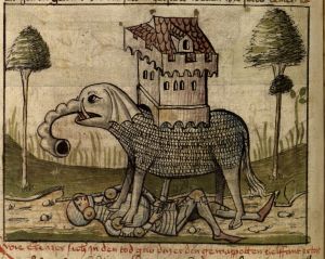 Provinzialbibliothek - 2 Ms. 46, fol. 61v - 1415 (circa)