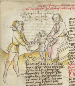 Universitätsbibliothek - germ. qu. 100, fol. 9v - 15th century (third quarter)