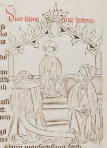Beinecke Rare Book and Manuscript Library, Yale University - 27, fol. 90r - 1400 (circa)