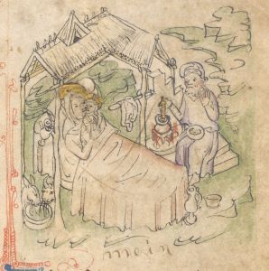 British Library - Add MS 11575, fol. 19r - 1410 (circa)