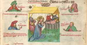 Bayerische Staatsbibliothek - Clm 3003, fol. 7r - 14th century (second half)