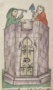 Universitätsbibliothek - Pal. germ. 432, fol. 40v - 1420 (circa)