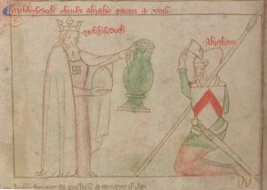 Bibliothèque nationale de France - fr. 400, fol. 9v - 14th century (second half)