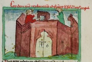 Konsistorialbibliothek (kept in the Stadtarchiv) - WD 107, fol. 68v - 15th century (middle)