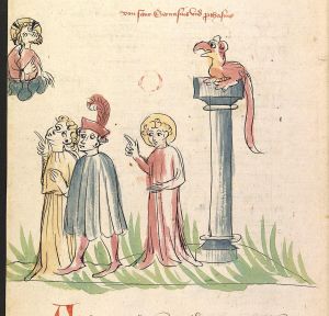 Universitätsbibliothek - Pal. germ. 144, fol. 395v - 1419