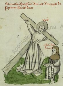 Biblioteca Apostolica Vaticana - Pal. lat. 1806, fol. 44v - 1401 (circa)