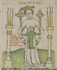 Stiftsbibliothek - Cod. 166, fol. 13v - 15th century (early)