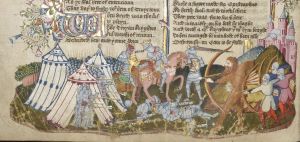 John Rylands Library - English MS 1, fol. 97v - 15th century (middle)