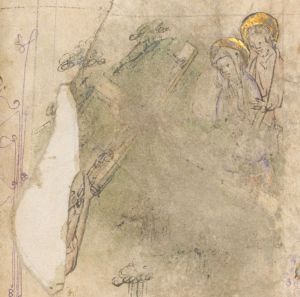 British Library - Add MS 11575, fol. 98r - 1410 (circa)